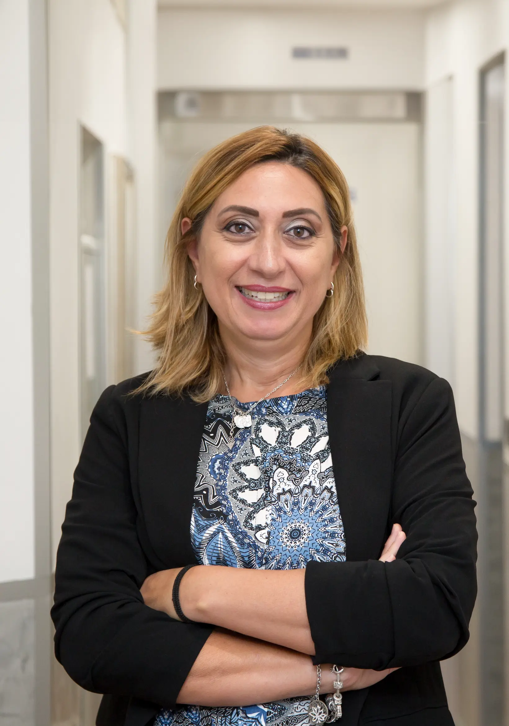 Marina addetta segreteria della Clinica odontoiatrica Rinaldi a Roma Prati